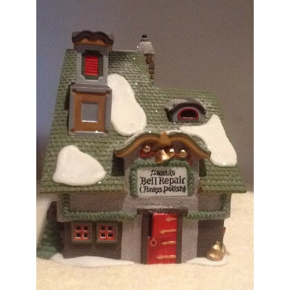Dept 56 North Pole Village - Santa's Bell Repair